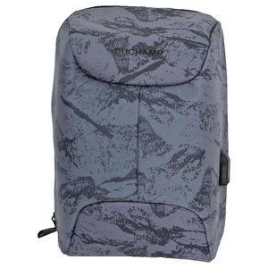 DUCHAMP Camo Print Anti-Theft Laptop Backpack